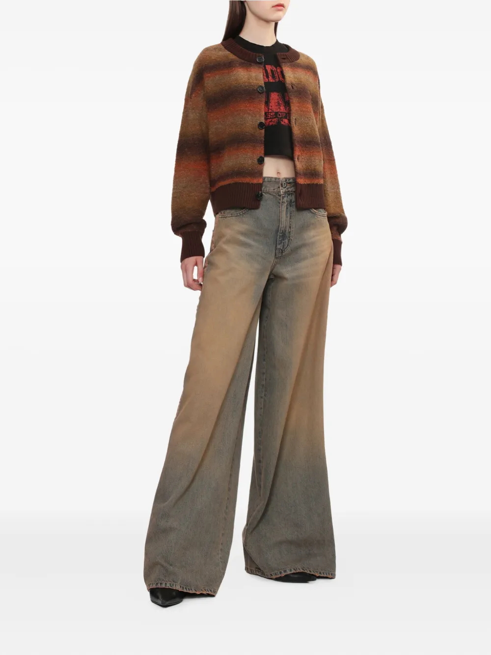 We11done ombre-striped cardigan | Cardigans | Image 2
