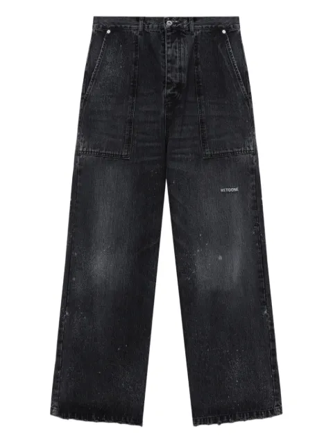 We11done patch pocket  jeans