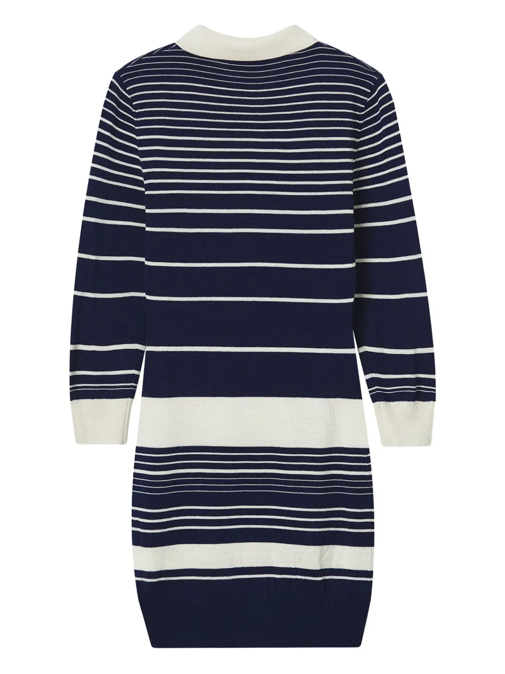 SHUSHU/TONG Gestreepte polojurk - Zwart