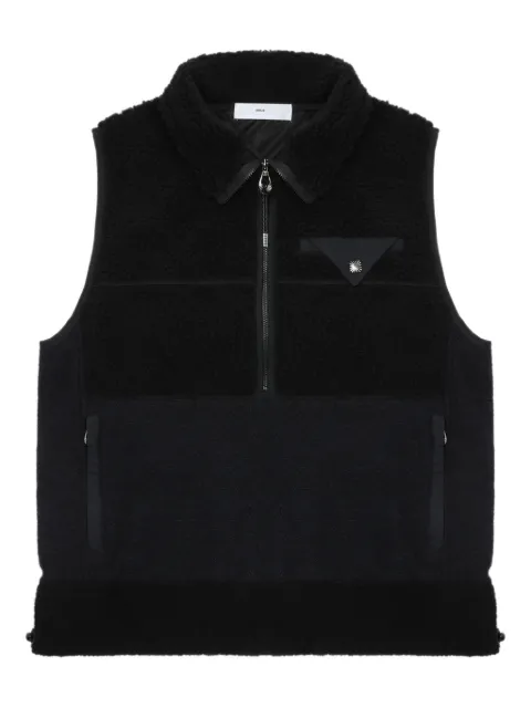 Toga half-zip fleece vest