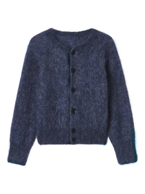 Y's button-front mohair cardigan