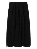 Y's elastic-waist lace skirt - Black