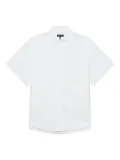 rag & bone floral lace-insert shirt - White