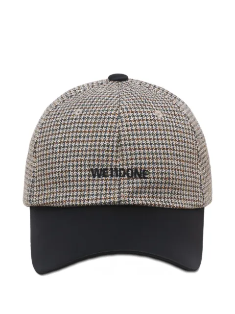 We11done houndstooth baseball cap