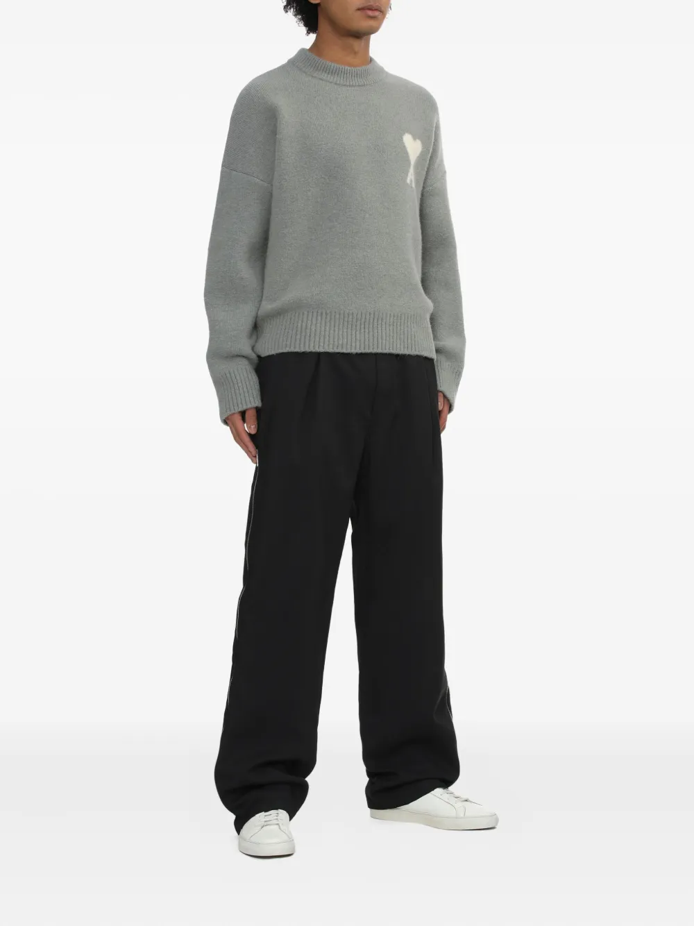 Undercover Plooibroek met ritsdetail - Zwart