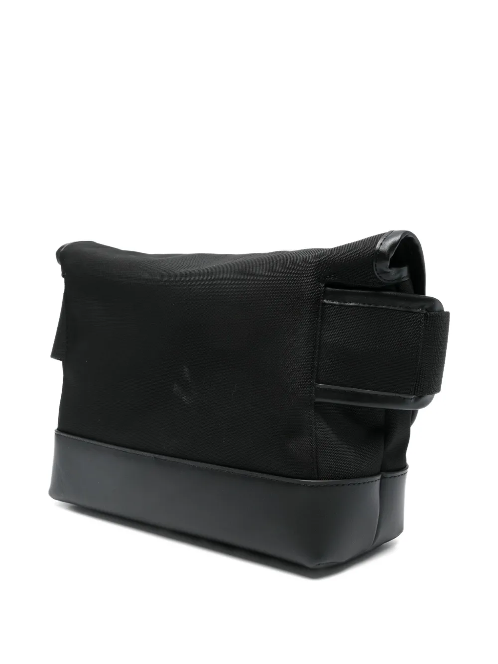 Kenzo Kleine Kommuter tas met leren afwerking Zwart