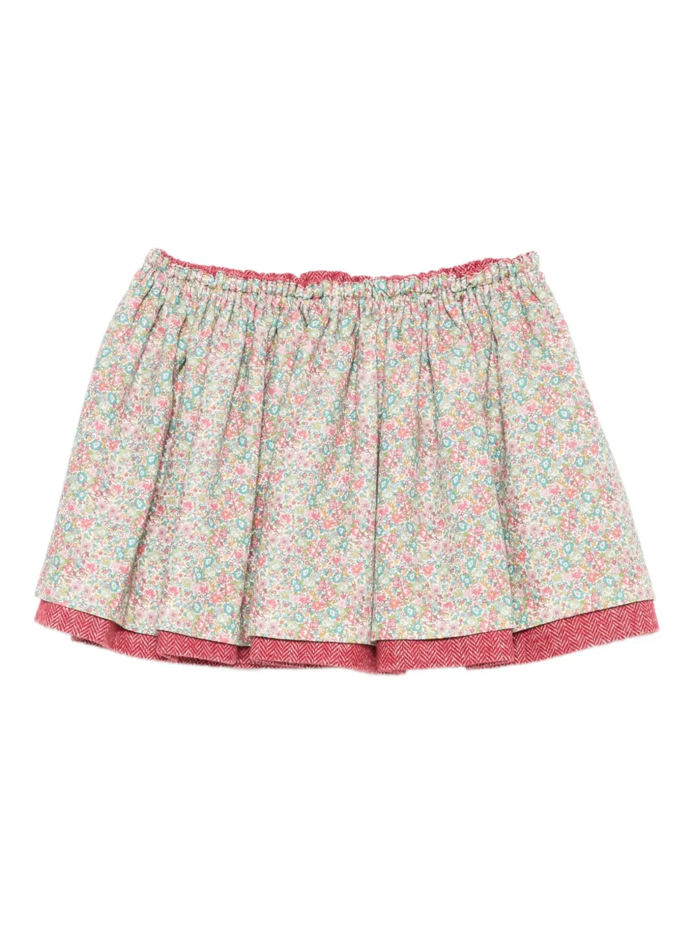 Mariella Ferrari floral-print layered skirt | Pink | Image 1