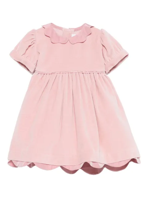 Mariella Ferrari scalloped-trim dress
