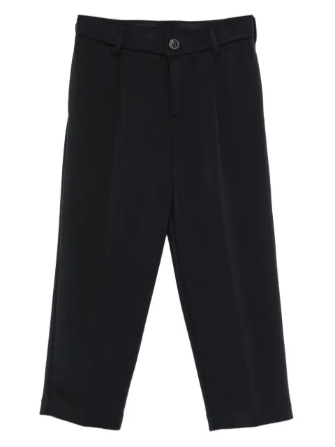 Emporio Armani Kids pleated-front trousers