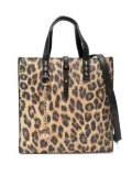LIU JO leopard-print tote bag - Neutrals