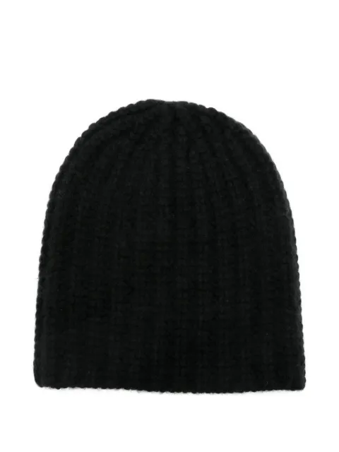 Liska ribbed cashmere beanie