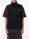 The North Face zip-fastening fleece vest - Black