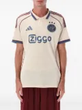 adidas Ajax three-stripe polo shirt - Neutrals