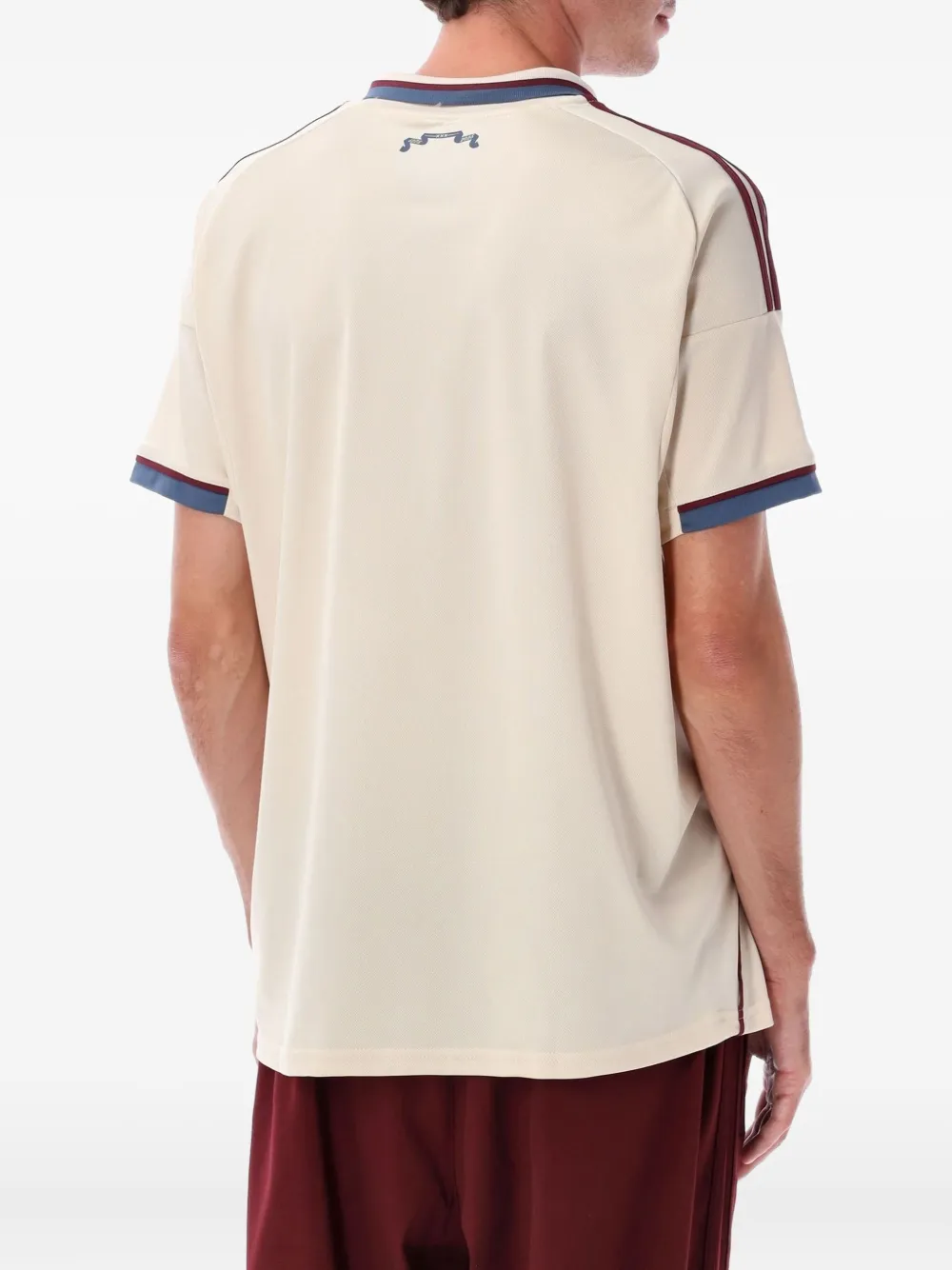 adidas Ajax three-stripe polo shirt | Activewear | Image 2
