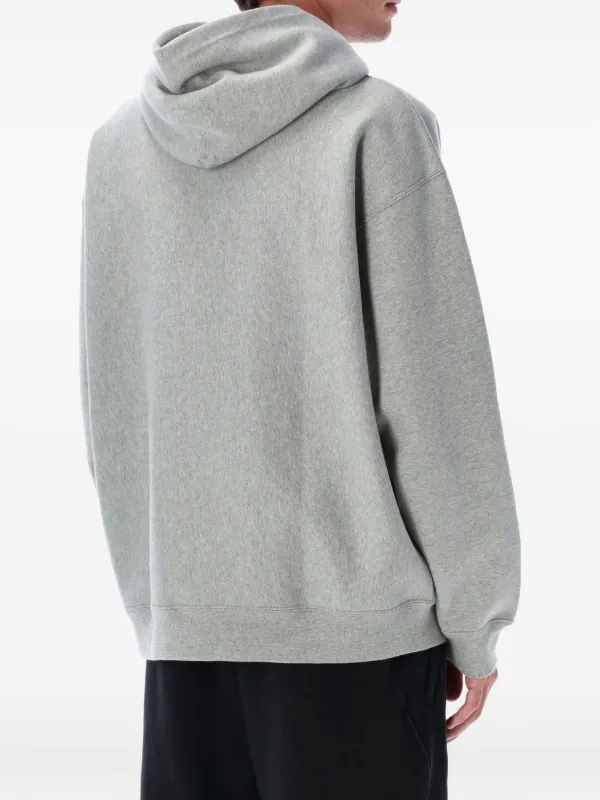 nike swoosh hoodie grau