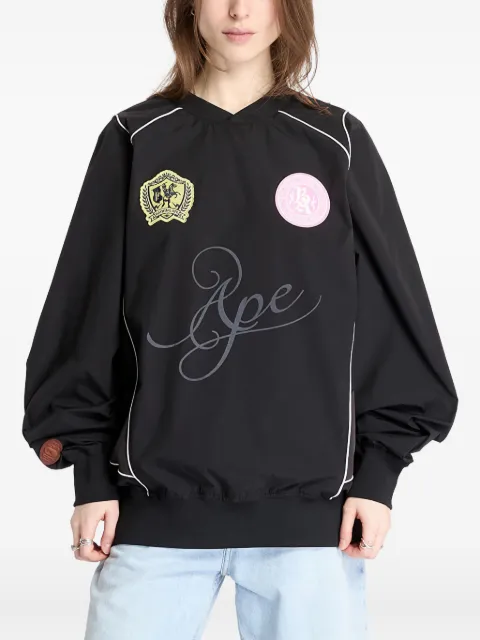 A BATHING APE® multi-patch pullover