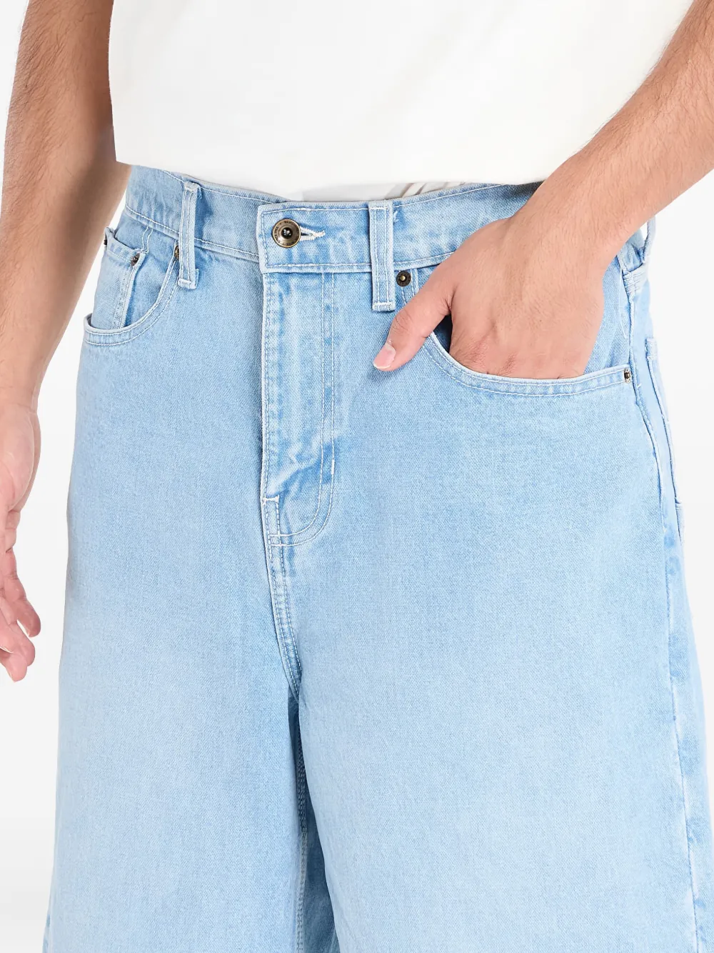 Vans Denim Five-pocket Shorts In Blue