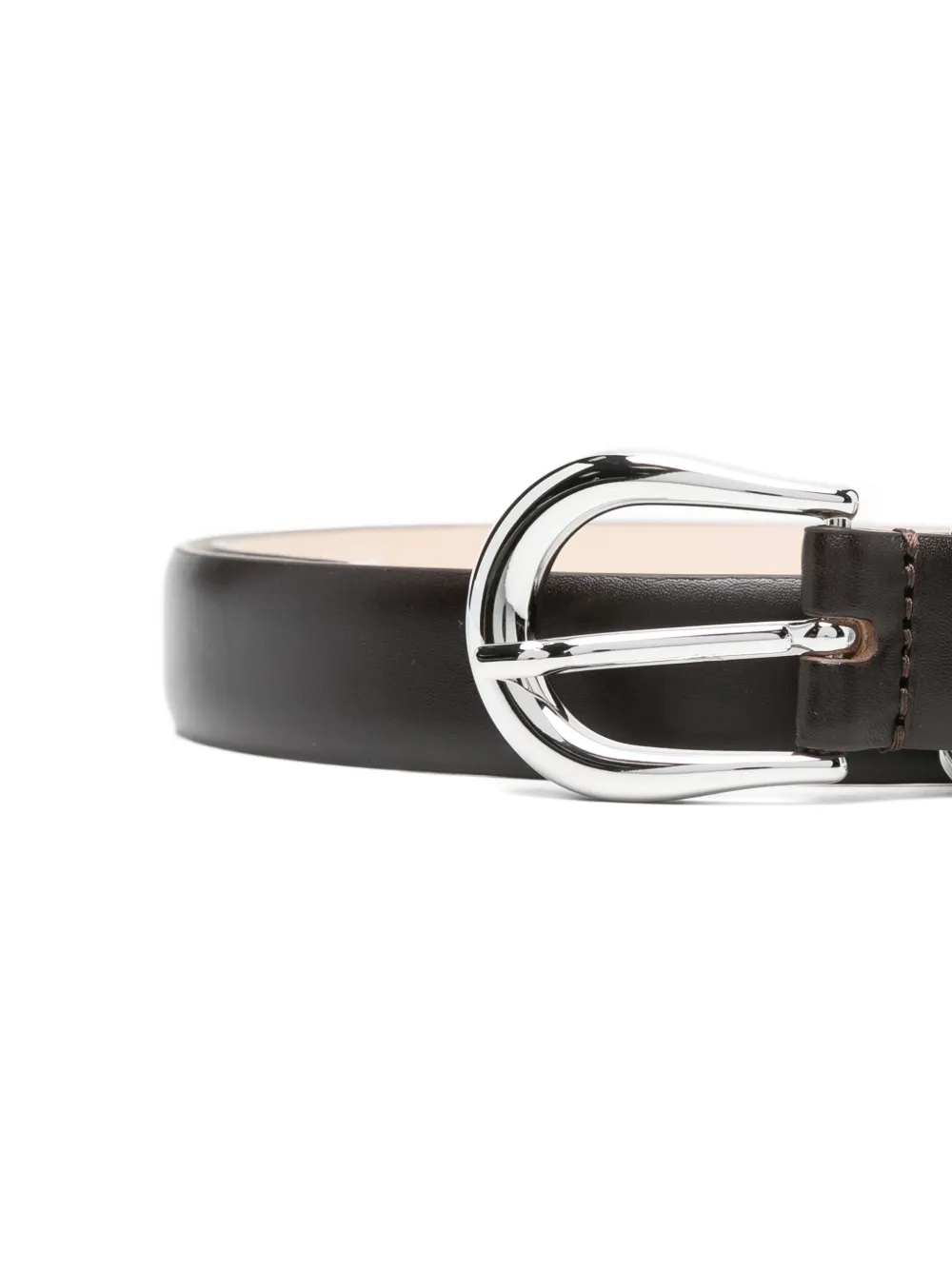 Déhanche leather belt - Bruin