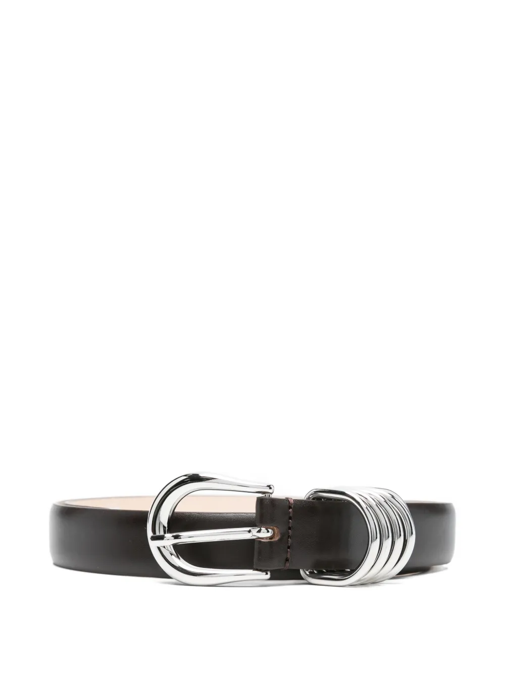 Déhanche leather belt | Brown | Image 1