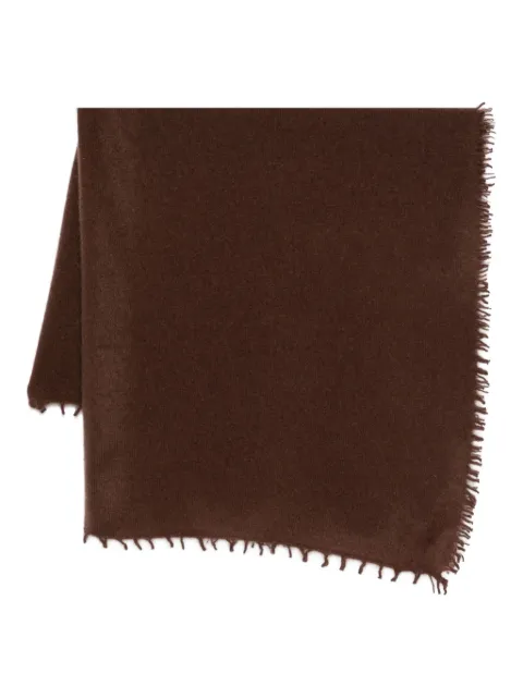 Liska frayed-edges cashmere scarf