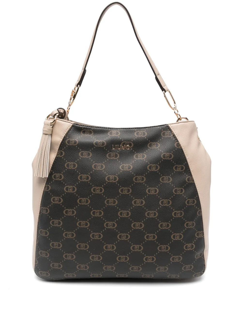 LIU JO Bolsa tote com placa de logo | Marrom | Image 1