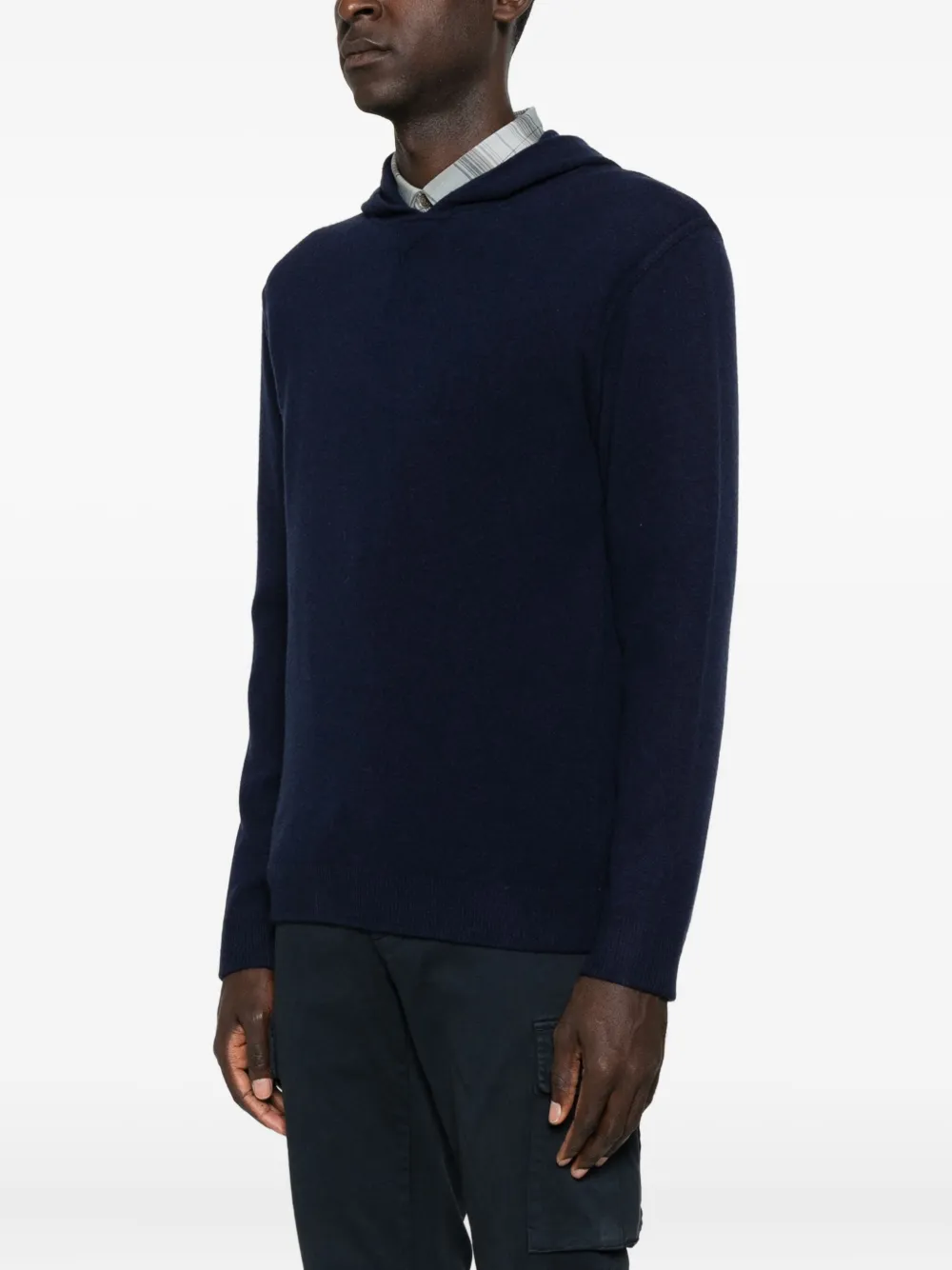 Daniele Fiesoli Long-sleeve Hoodie In Blue