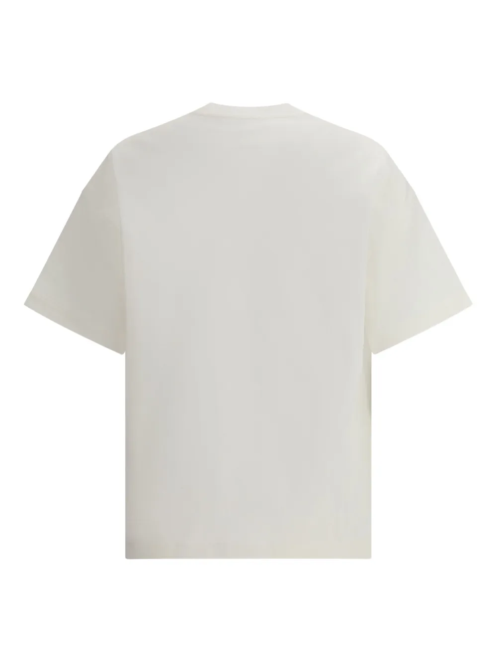 Jil Sander logo-patch T-Shirt - Wit