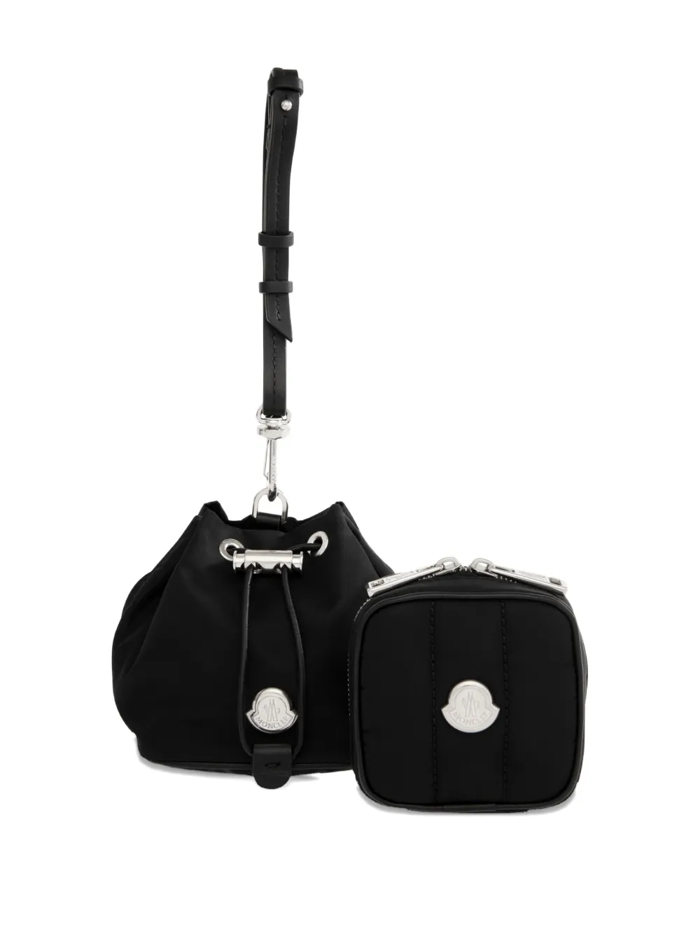 Moncler double-pouch logo-patch tote bag | Image 2