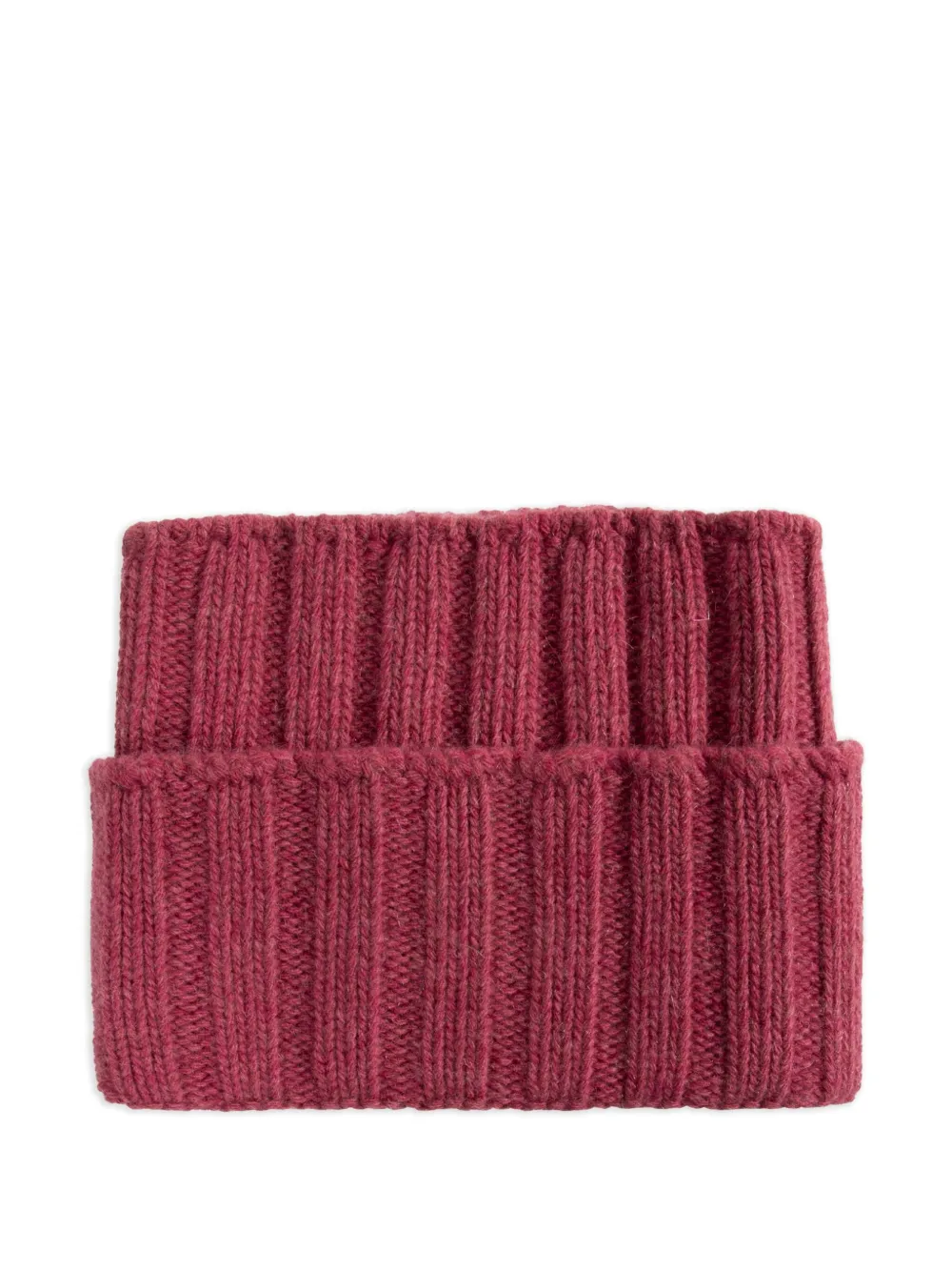Moncler Geribbelde wollen kraag - Rood