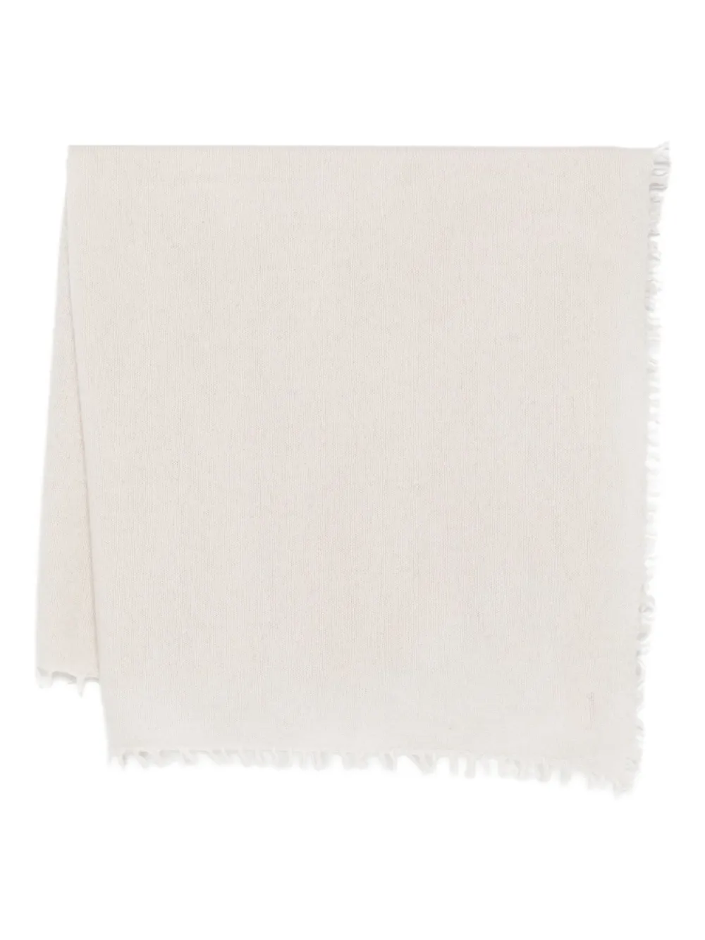 Liska mascada de cachemira con bordes deshilachados | neutro | Image 1