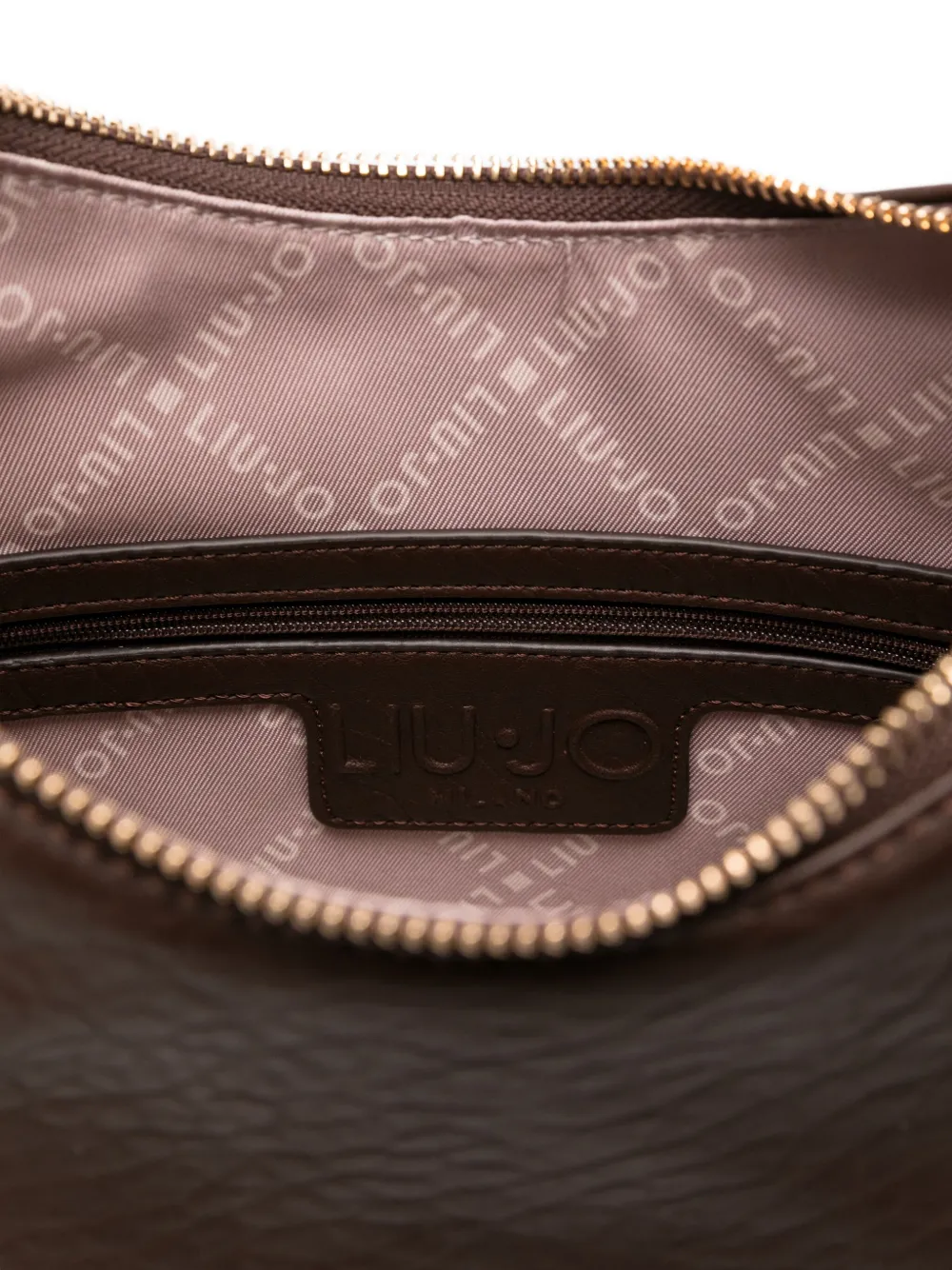 LIU JO Shopper met logo Bruin