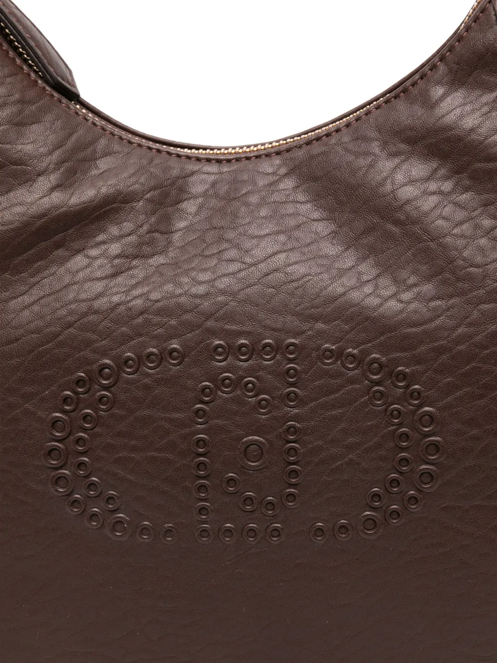 LIU JO Shopper met logo Bruin