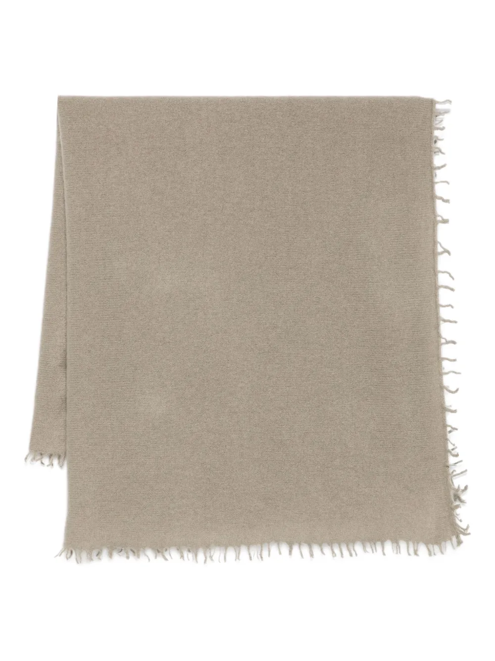 Liska frayed cashmere scarf | Neutrals | Image 1