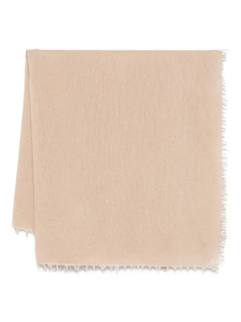 Liska frayed-edges cashmere scarf