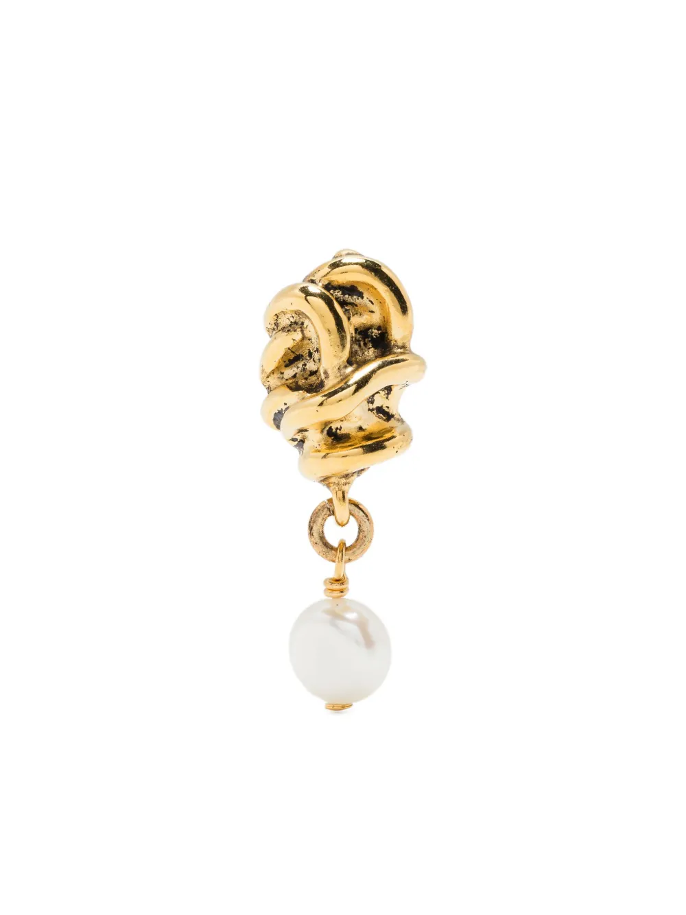 Goossens Riviera Earrings In Gold