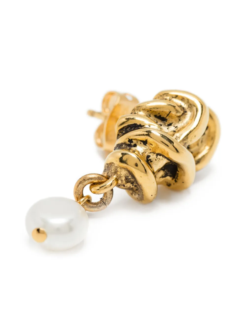 Goossens Riviera Earrings In Gold