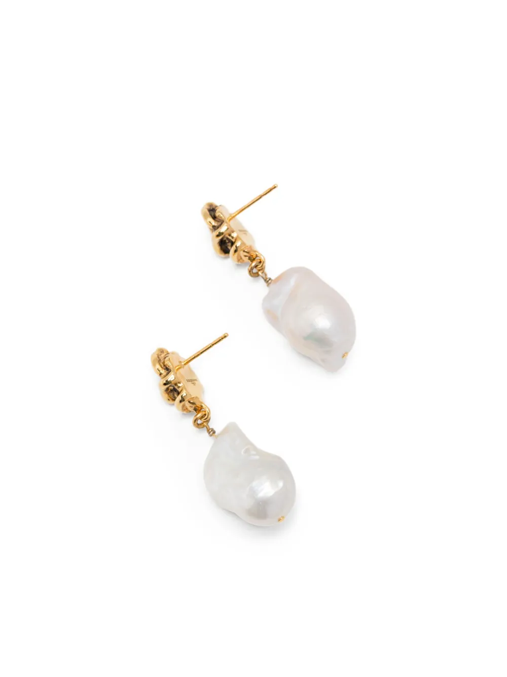 Goossens Riviera Baroque Earrings In White