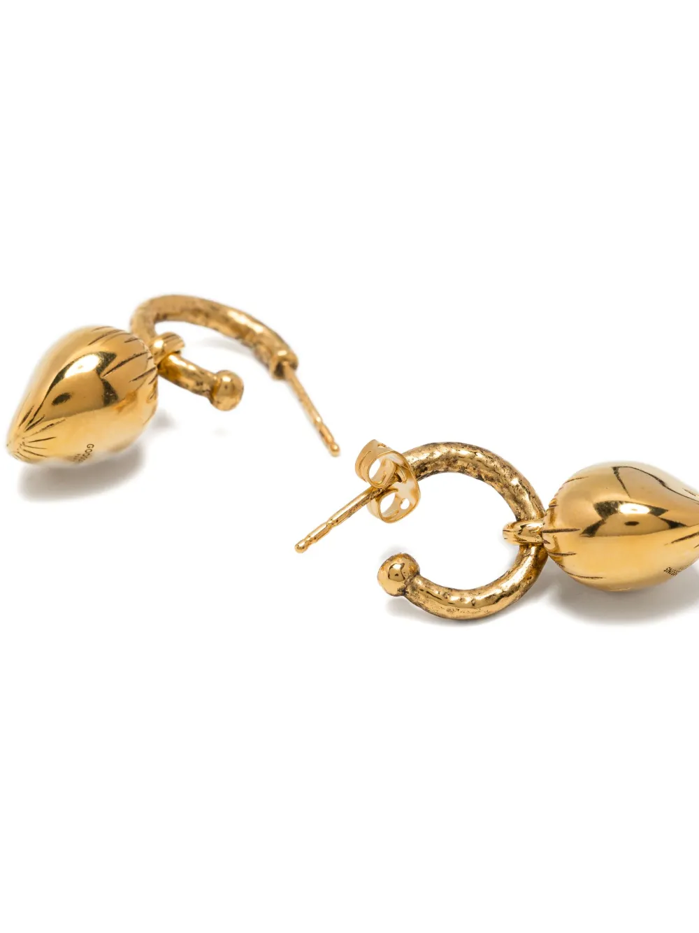 Goossens Balade Hazelnut Earrings In Gold
