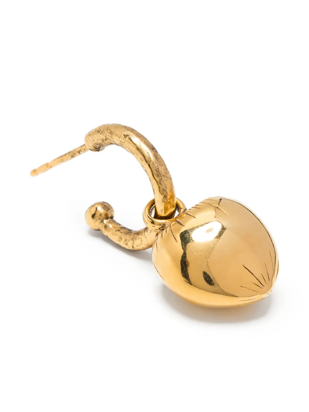 Goossens Balade Hazelnut Earrings In Gold