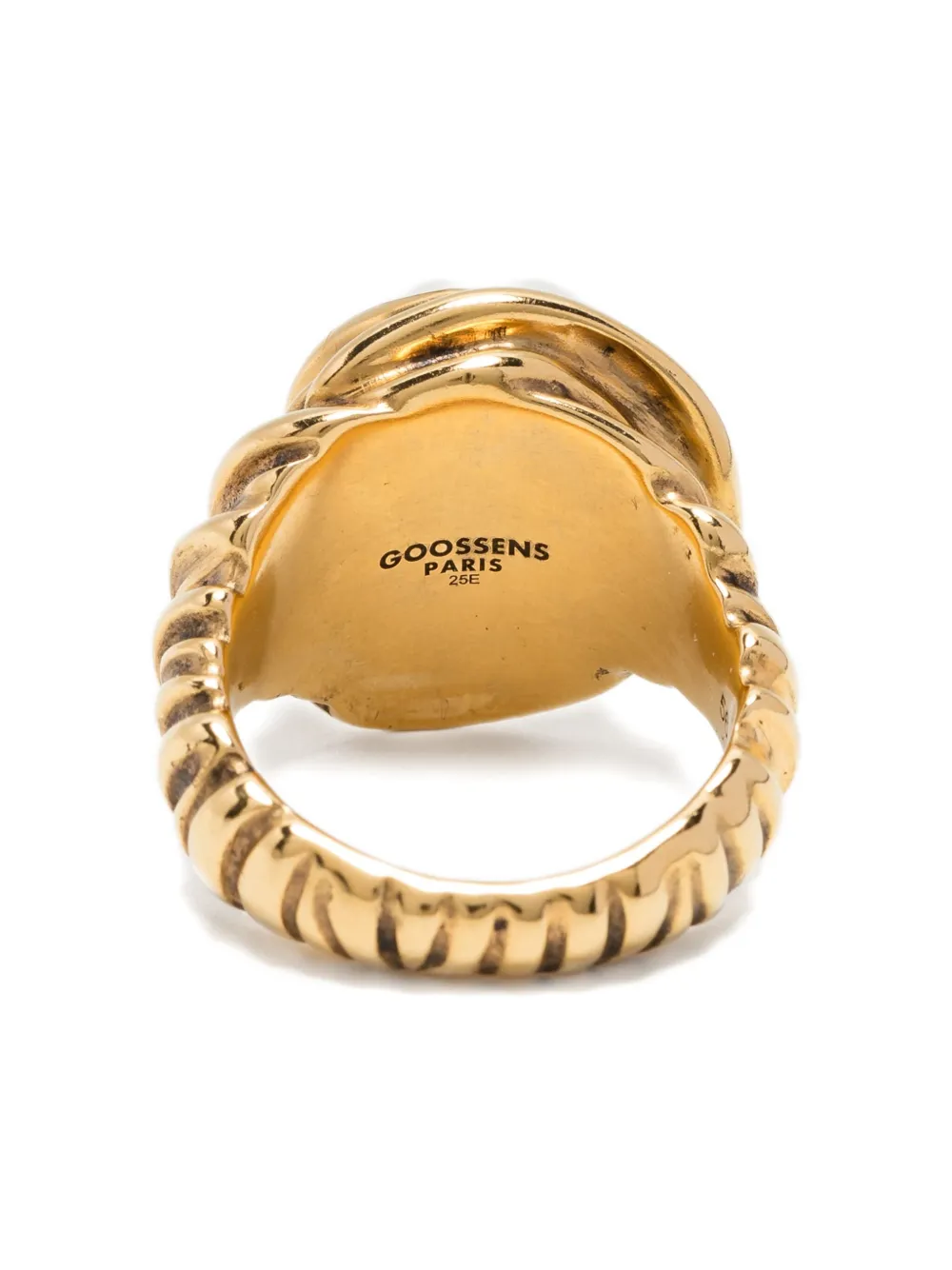 Goossens Riviera Ring In Gold