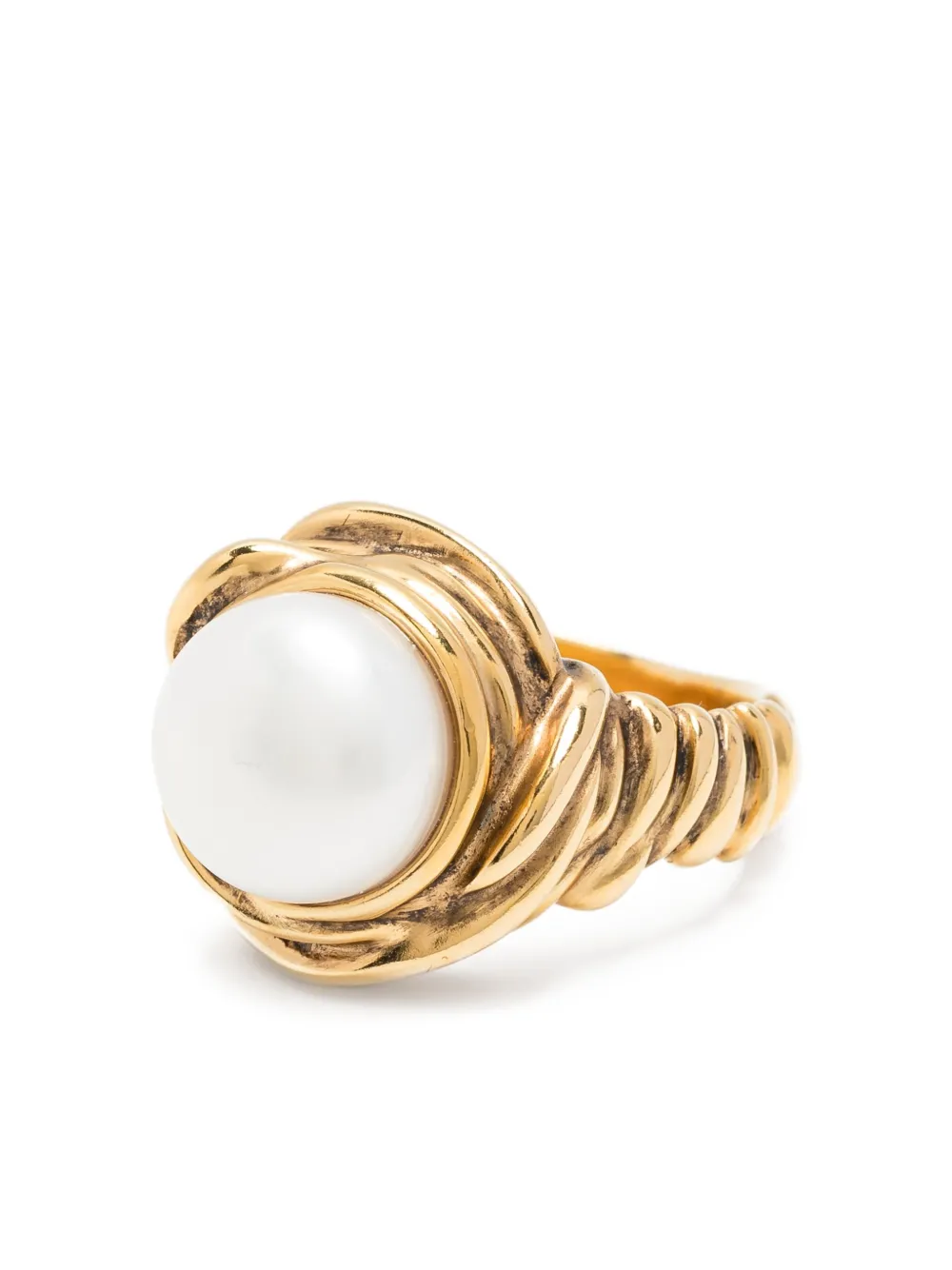 Goossens Riviera Ring In Gold