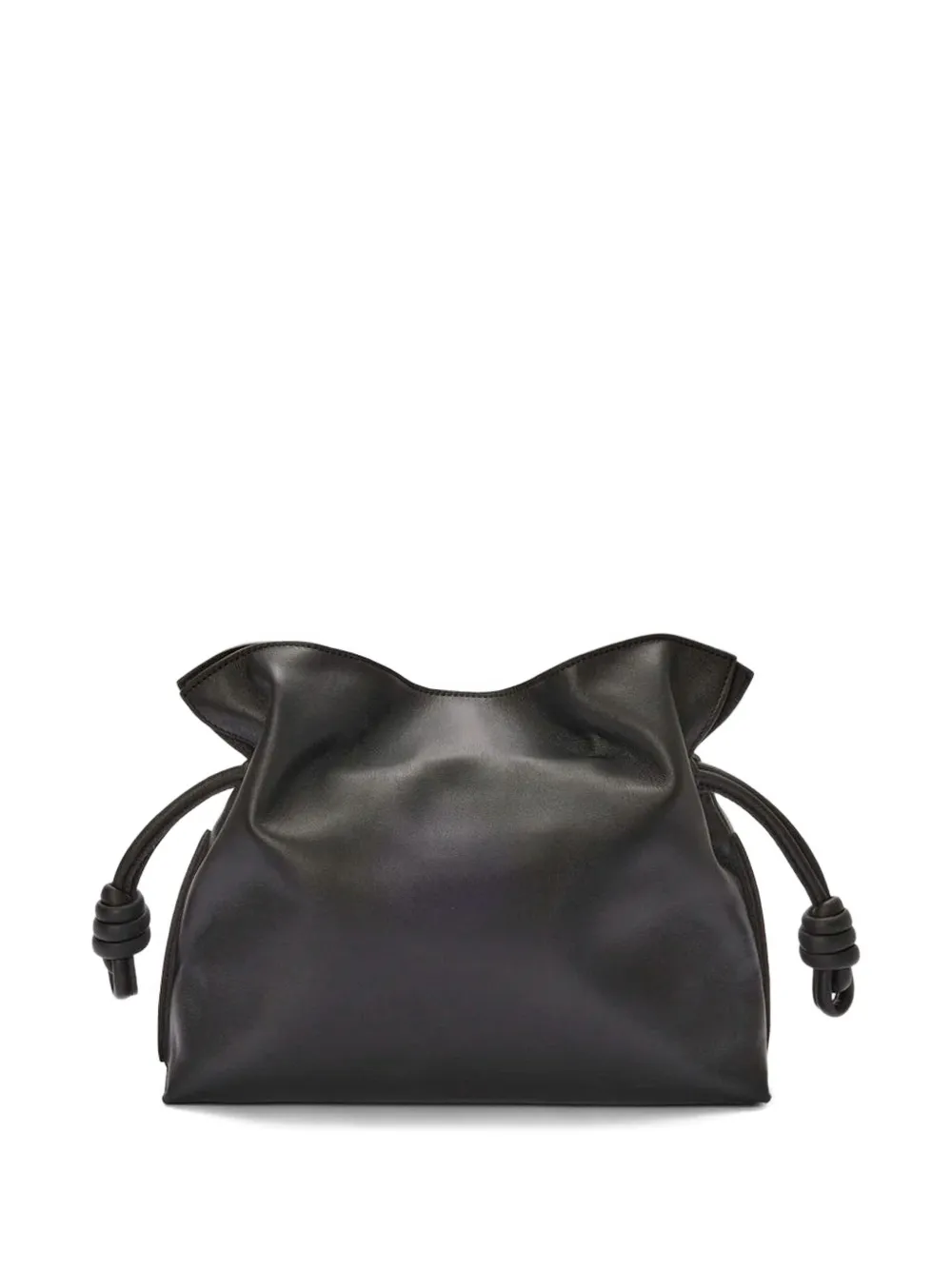 Loewe Medium Flamenco Bucket Bag In Black