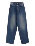 Gimaguas button-fly pocket jeans - Blue
