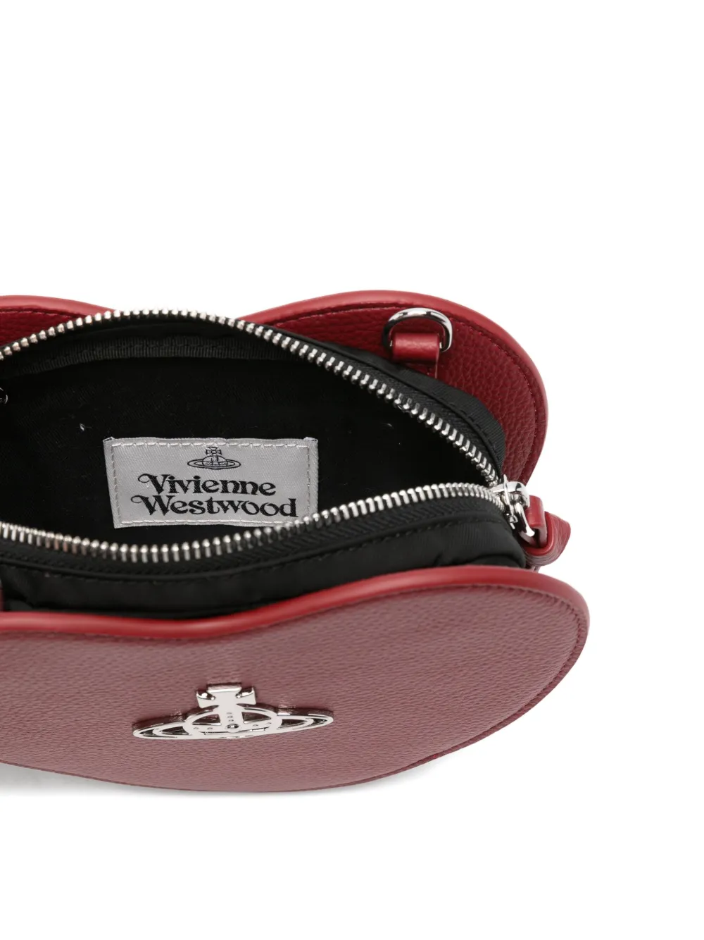 Vivienne Westwood Borsa A Tracolla Louise Heart In Red