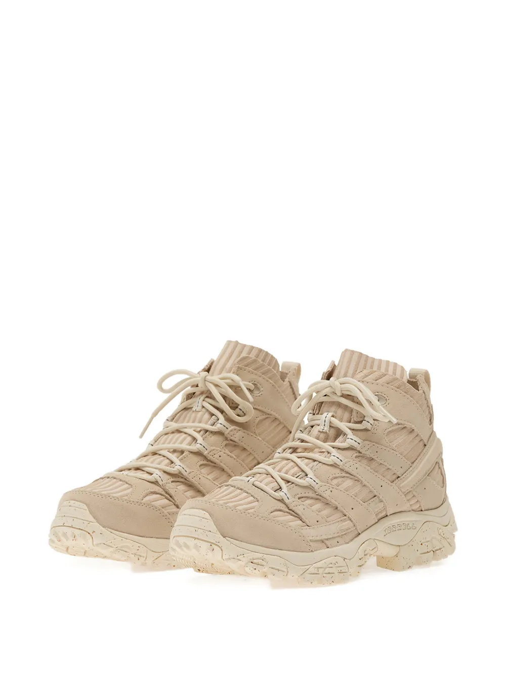 Merrell Moab 2 Decon Mid Cord Se Suede Sneakers In Neutral