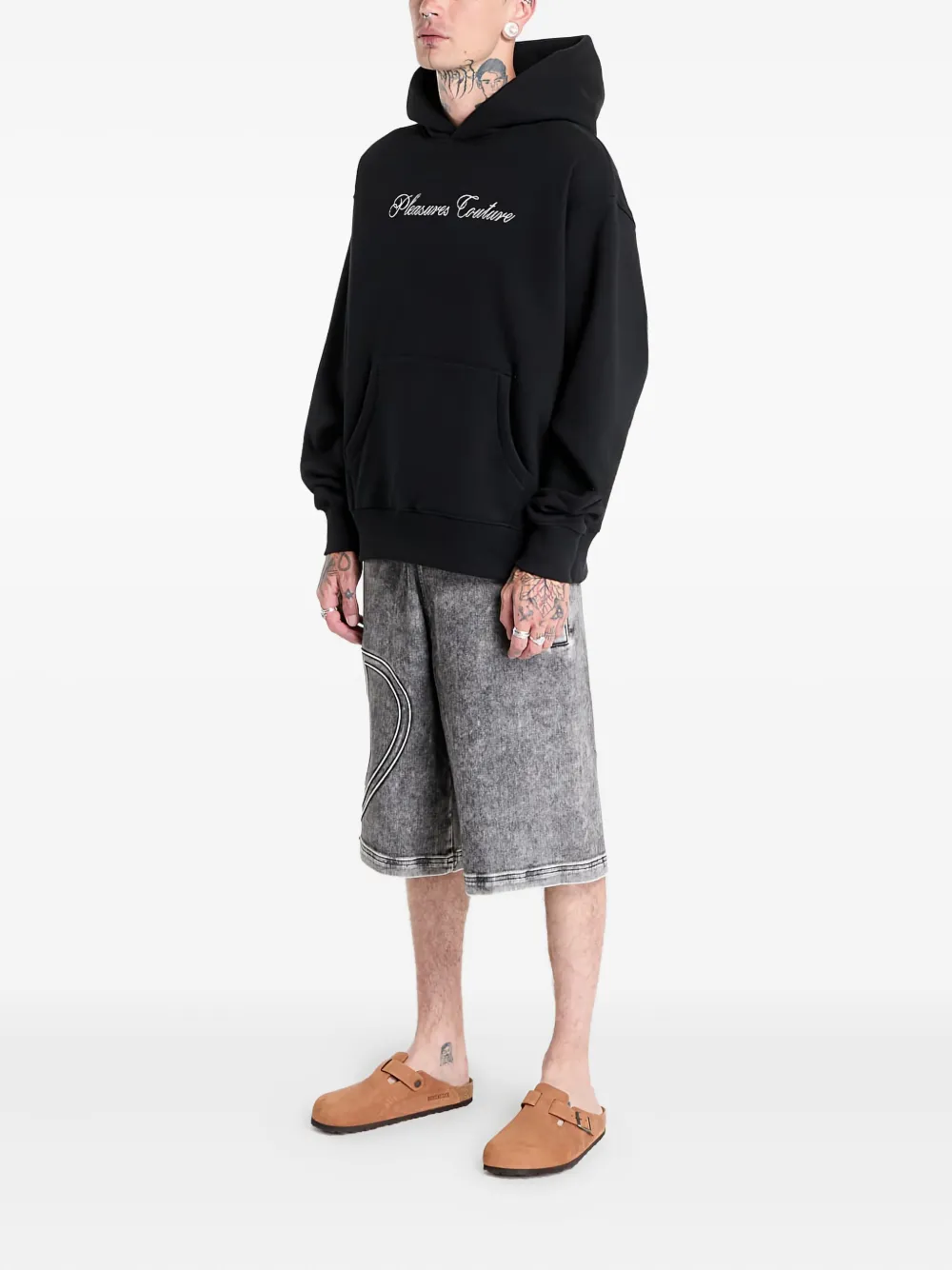 Pleasures logo-detail hoodie | Hoodies | Image 2