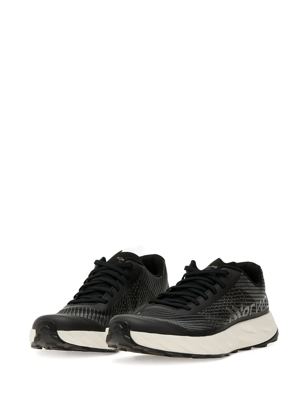 NNORMAL textured sneakers Black