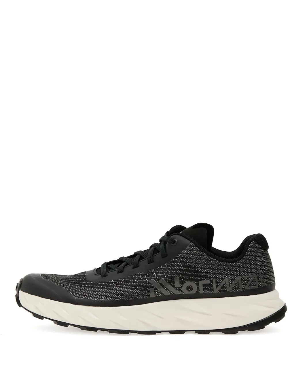 NNORMAL textured sneakers Black