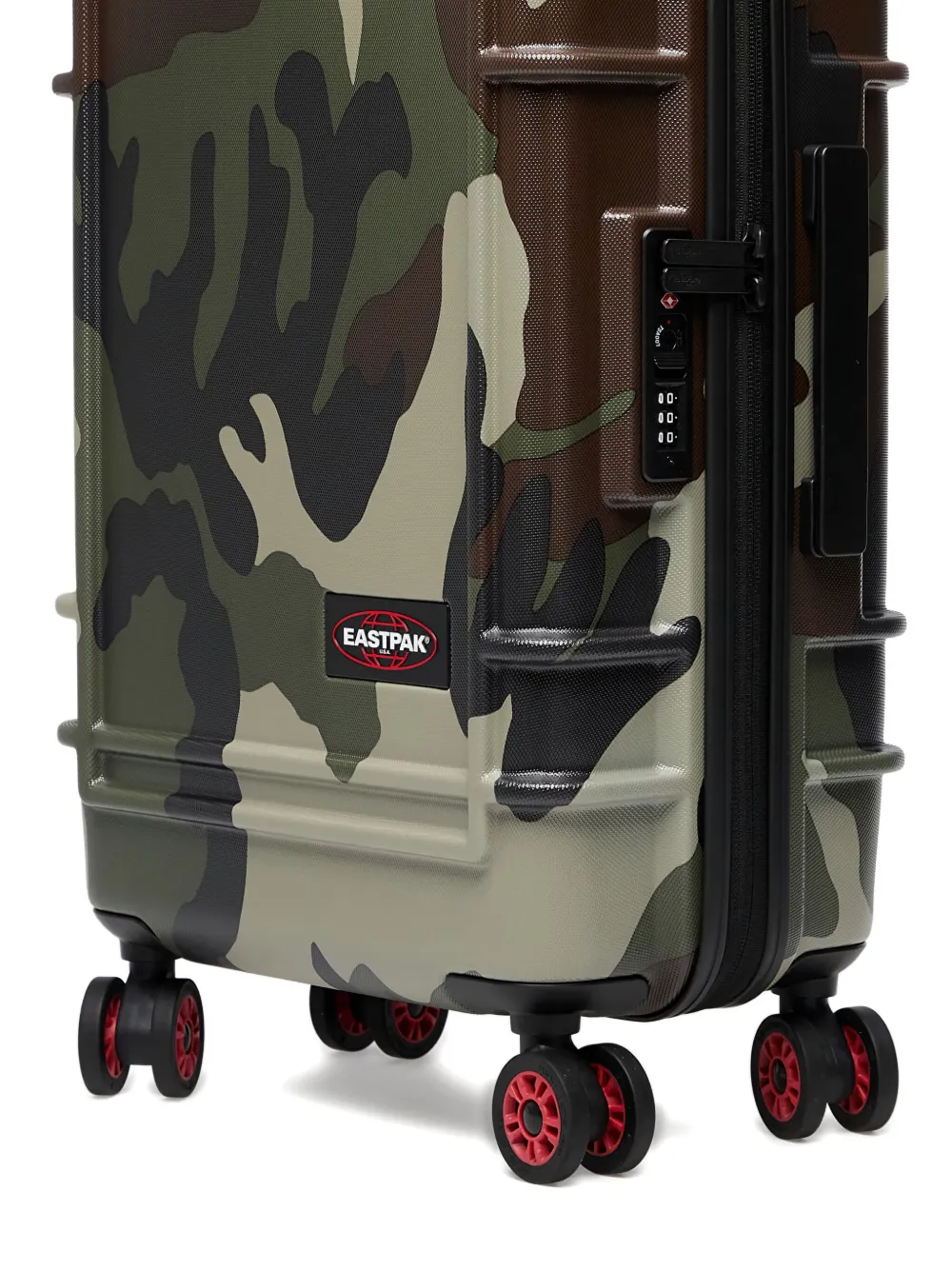 Eastpak Resist'r koffer met camouflageprint en rits Groen