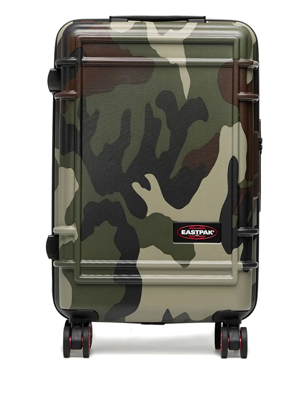 Eastpak Resist'r Camouflage Zip Suitcase In Green